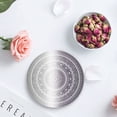 thumbnail image 4 of POGLIP Purple and Grey Mandala Gradient Art Set of 8 Round Coaster for Drinks, Absorbent Ceramic Stone Coasters Cup Mat with Cork Base for Home Kitchen Room Coffee Table Bar Decor, 4 of 5