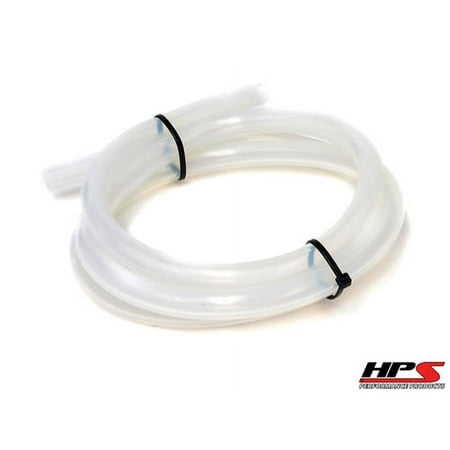 HPS HTSVH7-CLEARx10 9/32 ID 10 feet Clear Silicone Vacuum Hose Tubing