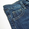 thumbnail image 3 of KIDSCOOL SPACE Big Boys Jeans,Elastic Band Inside Ripped Stretchy Soft Slim Denim Pants,7-8 Years, 3 of 5