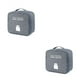 thumbnail image 1 of Organizador de emergencia Bewildely con cierre de cremallera impermeable Gris Grande 2Conjunto, 1 of 6