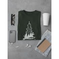 thumbnail image 3 of Landscape Inside A Pine Men T-Shirt, Male Small, 3 of 4