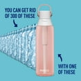 thumbnail image 4 of Brita 26oz Blush Pink Premium Leak Proof Filtered Water Bottle with Straw, 4 of 8