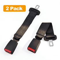 Demine 2 Pcs Seat Belt Extender for Cars, 14.2inch Universal Car Belt Buckle Extender, Shoulder Strap Accessory for Auto Interiors
