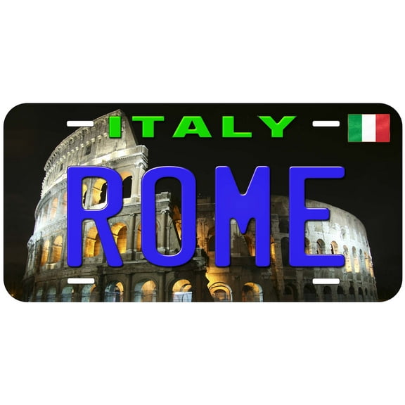 Rome TAG03 Italy Novelty Car Auto License Plate