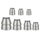 thumbnail image 2 of Hammer Handle Wedges Metal Tool Reinforcement Prevent Loosening Fill Gaps Silver 7Pcs, 2 of 5