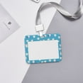 thumbnail image 5 of Junzan Healthy And Ill White Teeth ID Badge Holder with Windows Key Card Work Badge Sleeve for Office, School, Factory, ID Credit Cards, Proximity Key Cards, 5 of 6