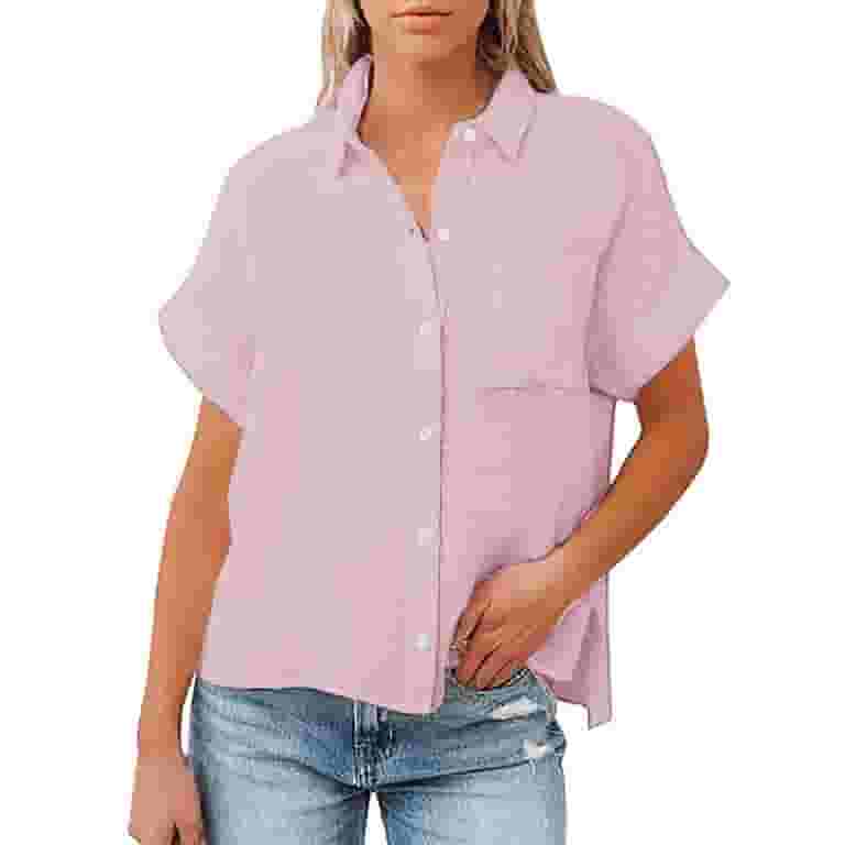 Ukumplol Womens Tops Shirts for Women Fashion Women's Solid Ukumplol Womens Tops Shirts for Women Fashion Women's Solid