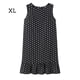 thumbnail image 1 of Vestido de mujer Vestido sin mangas con lunares Vestido sin mangas con volantes sueltos, Negro, XL Monstrate AP002113-40, 1 of 3