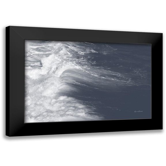 Murdock, Ramona 14x11 Black Modern Framed Museum Art Print Titled - Indigo Wave I