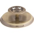 thumbnail image 1 of HardwareExpress 2491933 Knob & Backplate&#44; 2.75 in. Diameter&#44; Antique Brass, 1 of 1