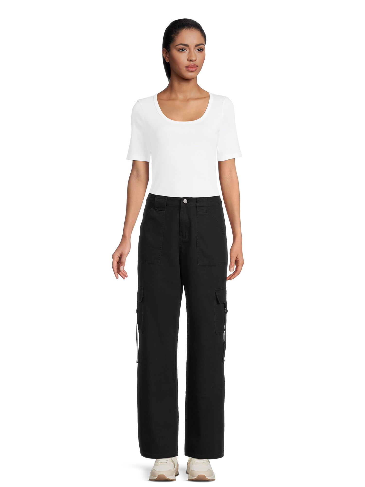 Tinseltown Juniors Twill Cargo Pants, 32