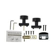 thumbnail image 3 of Weslock 02880-N7NFR2D Brookside Deadbolt Keyed One Side Handle Set with Philtower Lever, Satin Nickel, 3 of 4