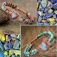 thumbnail image 4 of To My Daughter-in-Law, I Will Forever Love You Jasper Heart Bracelet, Mother and Daughter Bracelet, Adjustable Natural Jasper Braided Rope Bracelet, Classic Natural Jasper Bracelet, 4 of 8