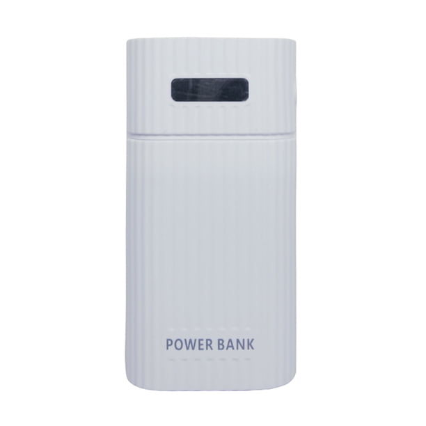 Caja Caso DIY Power Bank Kit Box Case 18650/21700 Adaptador de cargador de batería (Blanco H02) Tmvgtek Para estrenar
