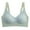 Blue, variant on KHONTS Seamless Wireless Push up Bras for Women Soft Comfy Bra Padded Graphic Printed Gathering Bralettes for Everyday Wear Grey XL