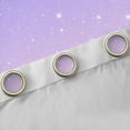 thumbnail image 4 of Castle Fairy Starry Sky Blackout Curtains Set of 2 (52x84 Each) for Boys Girls,Dreamy Princess Window Curtains,Gradient Pink Purple Curtains and Drapes,Luxury Bedroom Decor, 4 of 6