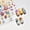 Sunflower smile face, variant on BARMOTU Smiley Face Nail Stickers, Cute Nail Stickers, Cartoon Nail Stickers, 5D 3D Smiley Face Nail Stickers, Kawaii Self-Adhesive Nail Stickers, Women's Nail Decorations