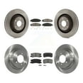 thumbnail image 1 of Transit Auto Front Rear Disc Brake Rotors and Semi-Metallic Pads Kit for Car 2008-2009 Dodge Caliber SRT-4 with 340mm Diameter Rotor K8S-101007, 1 of 11