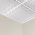 thumbnail image 3 of Great Lakes Tin Milwaukee Matte White 2ft x 2ft Lay In Ceiling Tiles (5 Pack), 3 of 6