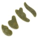 thumbnail image 2 of Piedra de Jade Natural Guasha tablero cuerpo masajeador de piel masaje facial estrés alivio del dolor piel raspador cuidado de la salud caliente heqiyong CONDUJO, 2 of 2