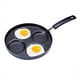 thumbnail image 2 of Sartén Antiadherente 4 espacios en aleación de aluminio para hot cakes, huevos fritos o lo que requieras sin necesidad de revolver la comida, un sartén básico para tu hogar., 2 of 4