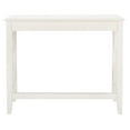 thumbnail image 6 of SAFAVIEH Kaytee Solid X Side Writing Desk, Distressed White, 6 of 12