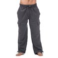 thumbnail image 1 of Pro Club Men's Heavyweight Fleece Cargo Pants, X-Large, Charcoal, 1 of 10