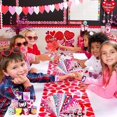 thumbnail image 4 of 100Pcs Valentine's Day Slap Bracelets, Valentine Party Favors Snap Wristbands for Kids Exchange Gifts, Goodies Stocking Stuffers, Classroom Prizes, 4 of 6