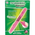thumbnail image 2 of Ticonderoga Emphasis Highlighters, Desk Style, Chisel Tip, Pink, Pack of 12, 2 of 2
