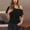 Black, variant on Womens Off One Shoulder Tops Short Sleeve Cold Shoulder Shirts Vacation Summer Casual Tees