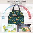 thumbnail image 4 of Honeii Camping Print Lunch Box,Insulated Lunch Bag,Lunch Tote Bags,Leakproof Cooler Lunch Case for Travel Work Picnic, 4 of 7
