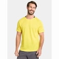 thumbnail image 1 of Athletic Works Men's and Big Men's Mixed Media Tee, Sizes XS-5XL, 1 of 5