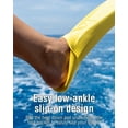 thumbnail image 4 of TUSA Sport Full Foot Rubber Snorkeling Fins - Yellow 3XS (Jr12-AD1), 4 of 6