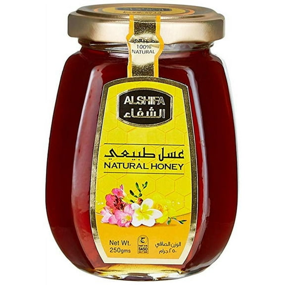AL SHIFA 100% All Natural Pure Premium Honey, 250g
