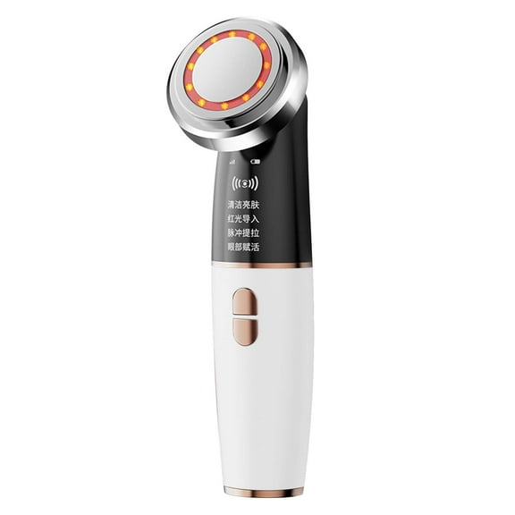 Mrmaere Radio Instrument for Household Facial and Eye Massage, Pattern Lifting, Tightening, Photon Rejuvenation, and Introduction of Face Slimming Inst White