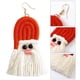 thumbnail image 3 of Pendientes Tejidos De Navidad, Pendientes Bohemios Tejidos Con Borlas De Papá Noel, Pendientes Colgantes De Gota Trenzados Hechos A Mano Para Mujeres Y Niñas Serendint AP006515-01, 3 of 6