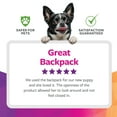 thumbnail image 5 of TrustyPup Medium Cat & Dog Travel Pet Backpack, Gray, 16 lb Limit, 5 of 8