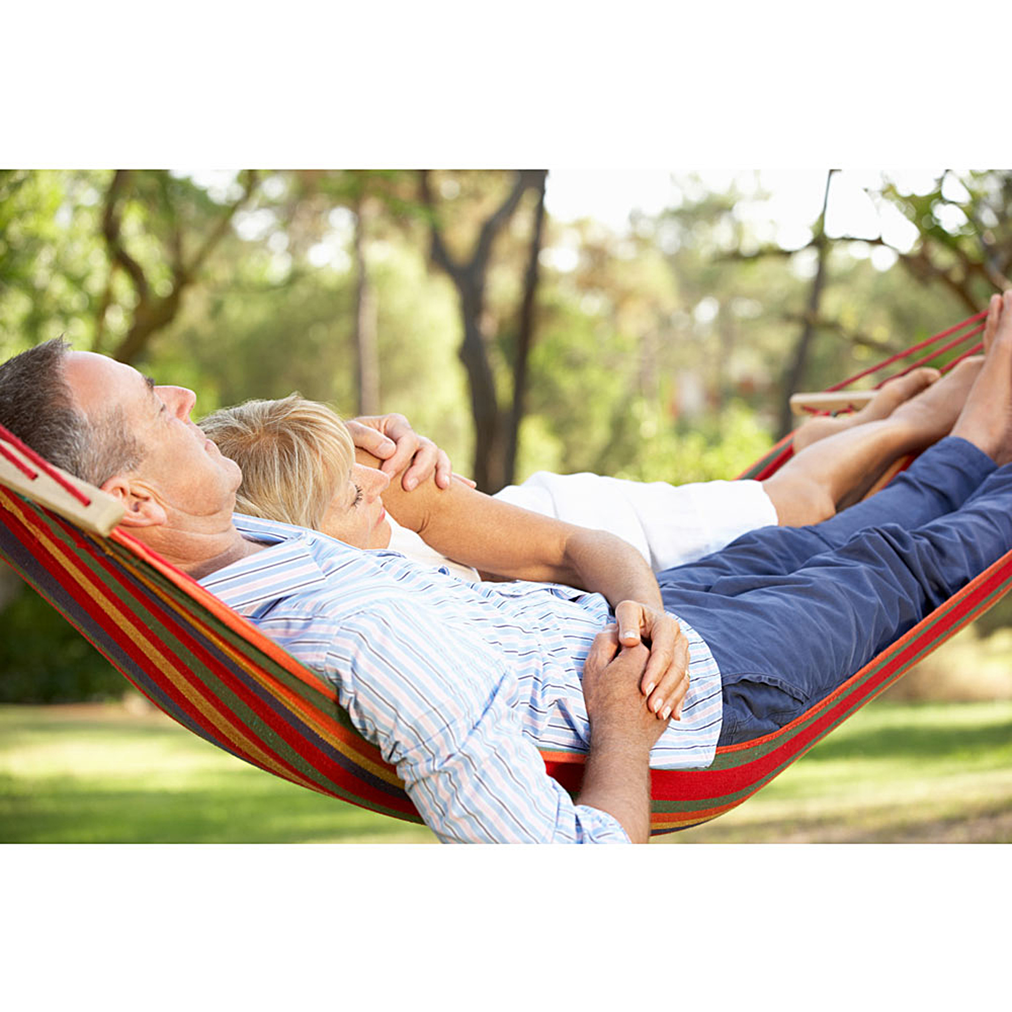 Evertone Outdoor Leisure Double 2 Person Cotton Hammocks