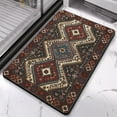 thumbnail image 2 of Revamp Your Bathroom with our Boho Bath Mat - Non-Slip, Soft, Absorbent, 20x32in, Luxury Machine Washable Bathroom Rug for Your Floor, 2 of 5