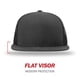 thumbnail image 2 of Gorra Trucker R RICHARDSON 511 Visera Plana Negra, 2 of 7