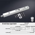 thumbnail image 2 of tredstone French Door Thickened Plug in Core Concealed Lock Bolts Top Firm Wear Restant Concealed Enhanced Theft Function 6in, 2 of 6
