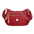 thumbnail image 1 of Fashion Multicolor Nylon Fabric Large Capacity Zipper Adjustable Shoulder Strap Messenger Bag Work Bags for Women, 1 of 2