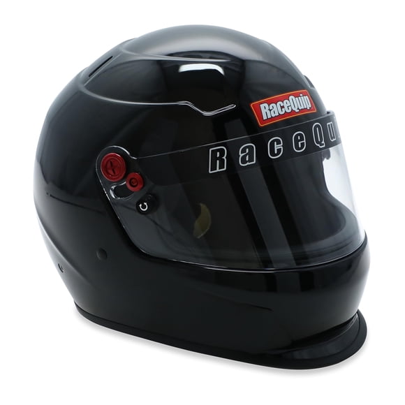 Casco RaceQuip PRO20 Snell SA2020 Negro Brillante Mediano