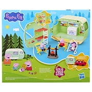 Peppa Pig Toys Three Little Piggies Caravan Playset with 3 Peppa Pig Figures, 3+