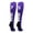 #75, variant on Player Id Number Socks Over the Calf Purple White (#99, Large)