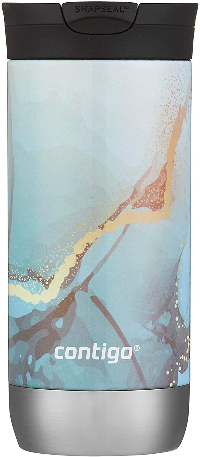 Contigo Couture SNAPSEAL Travel Mug, 1 Count (Pack of 1), Translucent Flowe  nHfXDtHIIk, 食器、グラス、カトラリー - urbanoeng.com.br