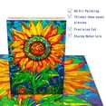 thumbnail image 4 of Rompecabezas Bgraamiens con forma de girasol de cristal, 1000 piezas, 4 of 6