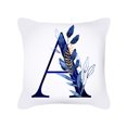 thumbnail image 1 of Teissuly Watercolor Letter Pillowcase Peach Skin Printing English Home Pillowcase Sofa Cushion Teissuly WER202312136369, 1 of 4