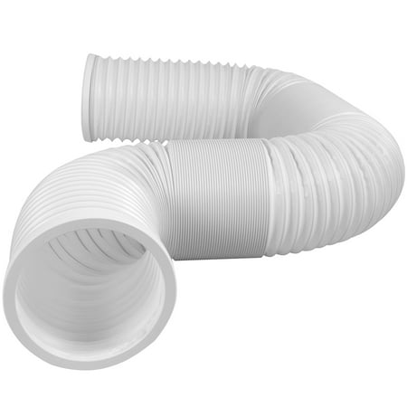 

Air Conditioner Hose 360° Bendable Air Conditioner Exhaust Hose 3 Meter Durable AC Pipe Duct Extension Exhaust Hose AC Exhaust Vent Hose with Snap Ring for Air Conditioner