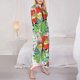 thumbnail image 3 of Balery Mushroom and Frogs Conjunto de Pijama con Estampado para Mujer, Conjunto de Dos Piezas con Manga Larga, Ropa de Dormir Suave con Bolsillos, Pijamas Cómodos-Large, 3 of 7
